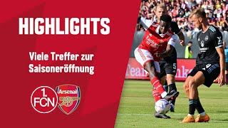 AchtToreSpektakel gegen die Gunners  Highlights  1 FC Nürnberg  FC Arsenal 35 [upl. by Otsuj]