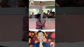 Kaca pintu pecah saat membuat vidio trend youtubeshorts reaction [upl. by Jahdai]