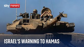 Israel will advance wherever Hamas exists  including in the south [upl. by Atipul]