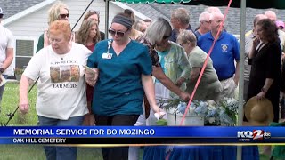 Memorial Service for Bo Mozingo [upl. by Assirroc705]