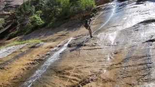 Mystery Canyon Technical Canyoneering Zion National Park [upl. by Atsyrk736]