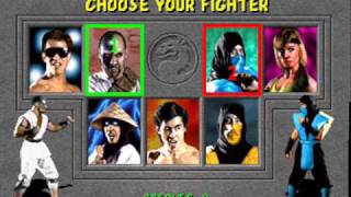 Mortal Kombat snes Character select theme [upl. by Eetnwahs]