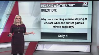 Weather Why Uneven Changes in SunriseSunset Times [upl. by Akinyt]