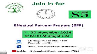 Effectual Fervent Prayers S5 Day 1  Thanksgiving and renewal of Strength [upl. by Bishop544]