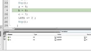 Working with the Variables Window in MPLAB X [upl. by Tessler]