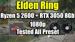 Elden Ring  Ryzen 5 2600  RTX 3050 [upl. by Whale]