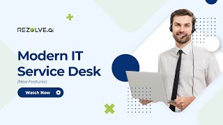Rezolveai Modern IT Service Desk with new features [upl. by Sheaff]