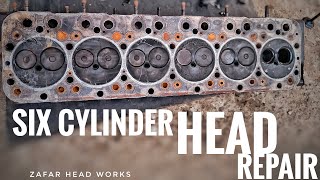 SIX CYLINDER ENGINE HEAD REPAIR is live [upl. by Ebneter107]