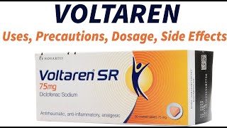 VOLTAREN TABLET DİCLOFENAC Uses Precautions Dosage Side Effects [upl. by Bakerman247]