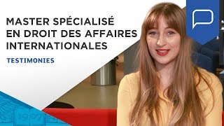 Master Spécialisé en Droit des Affaires Internationales  témoignages  ESSEC Testimonies [upl. by Silvano]