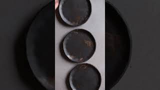 Wabi sabi dinner plates pottery ceramics ceramicstudio handmade tableware dinnerware wabisabi [upl. by Akiemahs519]