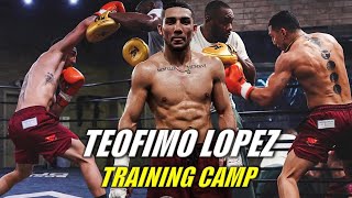 Teofimo Lopez Training Camp [upl. by Nadoj]