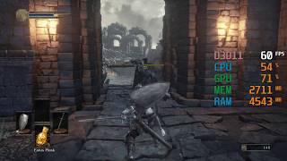 GeForce GTX 1060 3GB  Intel Core i54690K  Dark Souls III FPS Test [upl. by Mcevoy25]