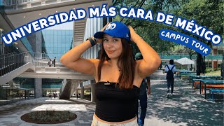 ASÍ ES LA UNIVERSIDAD MÁS CARA DE MÉXICO 💸  TEC DE MONTERREY CAMPUS TOUR⚡️💙 [upl. by Krute]