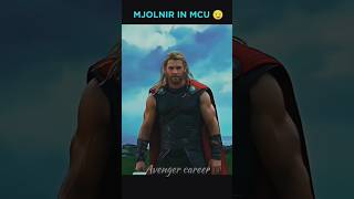 Thor hammer pick up in MCU 💯 marvel shorts [upl. by Gefell]