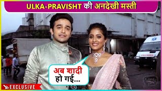 Ulka Gupta amp Pravisht Mishra Most Fun Interview Actress Says Ab Meri Shaadi [upl. by Biegel]