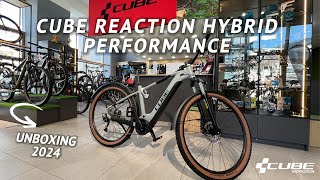 EBike Unboxing Video Cube Reaction Hybrid Performance 625 [upl. by Assirroc]