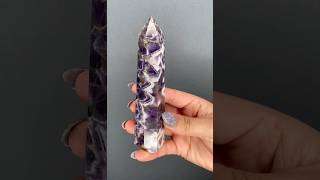 💜Chevron Amethyst Crystal Tower 💜Available on our website 💜Link in bio [upl. by Terrag284]