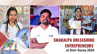 Mentees Showcase Products at Swakalpa Stall in Sisir Saras 2024 [upl. by Emmeram]