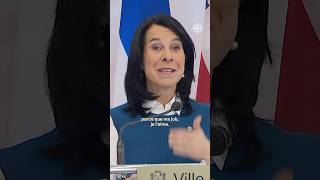 Valérie Plante ne se représentera pas à Montréal en 2025 [upl. by Seraphim]