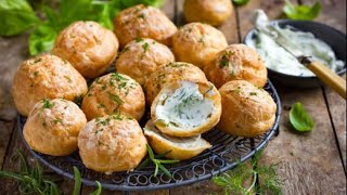 TUTO CUISINE 7  Mes gougères au fromage [upl. by Ahsinrat]