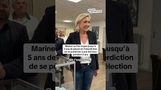 Procès du RN  voici le peine requise par le parquet contre Marine Le Pen [upl. by Hserus]