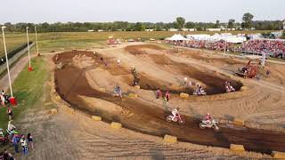 2021 Outlaw Motocross Marc minRaces at the Saginaw County Fair w DJI mavic mini [upl. by Shutz]