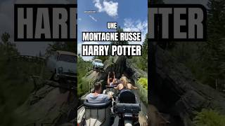 Un coaster sur la MOTO D’HAGRID 🎢 [upl. by Ahsias]