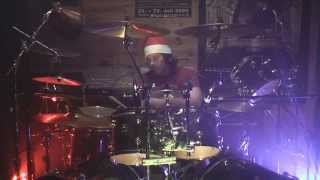 Wizard  I Wish It Could Be Christmas Everyday Live Drum Tribute [upl. by Cordelie]