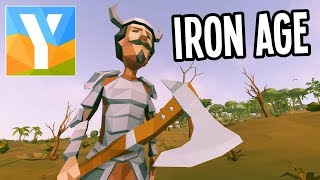 Ylands  CRAFTING IRON WEAPONS and ARMOR  Ylands Gameplay  Ep 7 [upl. by Aisatnaf]