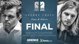 FINAL Magnus v Rapport For The Title Wholl Be The Legendary Champion GRENKE Chess Classic 2024 [upl. by Yvad]