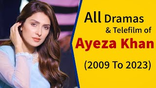 Top 40 Ayeza Khan Dramas list  Aiza Khan Drama Ayeza Khan all dramas amp telefilm ayezakhan [upl. by Elsa]