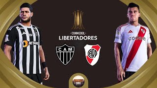 Atlético Mineiro X River Plate  Copa Libertadores  Semi Final  4K  PS5™ [upl. by Richel]