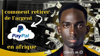 Comment RETIRER son argent PAYPAL par Wave  orange money en L’AFRIQUE [upl. by Merl]