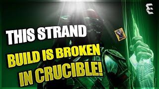 THIS HUNTER STRAND BUILD IS INSANLY BORKEN IN PVP MUST USE Season Of The Witch [upl. by Hickey]