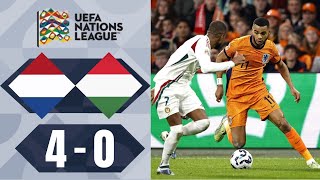 Ádám Szalai Injury  Netherlands Hungary 40  Highlights  Nations League 2024  ádám szalai News [upl. by Naleek]