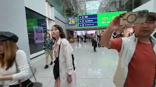 Incheon South Korea International Airport T1 Walk Through [upl. by Elletnohs]