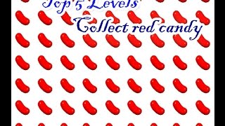 Candy crush saga best levels to collect red candy [upl. by Araik745]