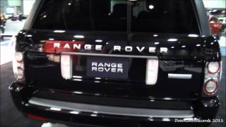 Black 2011 Range Rover Autobiography at 2011 Washington DC Auto Show [upl. by Adnauq]