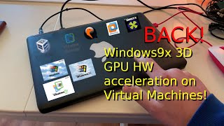 Windows 9598 3D Hardware Acceleration Is Finally Back On Virtual Machines VirtualBoxVMWareQEMU [upl. by Naamann]