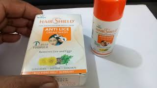 Hairshield Anti Lice Cream Wash Review [upl. by Ennylyak]