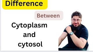 cytoplasm and cytosol  difference [upl. by Vizzone]