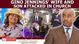 GINO JENNINGS WIFE AND SON ATTACKED IN CHURCH [upl. by Ingaborg]