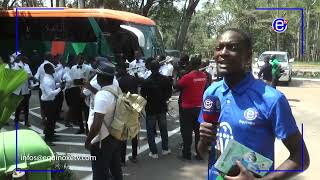 CAN 2023 ARRIVÉE DES LIONS INDOMPTABLES A LHÔTEL PRÉSIDENT  EQUINOXE TV [upl. by Aileek946]