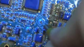 Conformal coating removal with MicroBlasting [upl. by Curtice934]