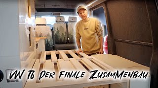 Elektro Wasser amp Möbel Jetzt kommt alles zusammen VW T6 Adventure Vanconversion [upl. by Haraj]