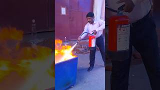 How to operate Fire Extinguisher  Fire Extinguisher youtubeshorts trending shorts [upl. by Robins]