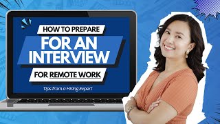 Best Advice How to Prepare for a Job Interview Remote Work Outsourcing Agency [upl. by Asennav]