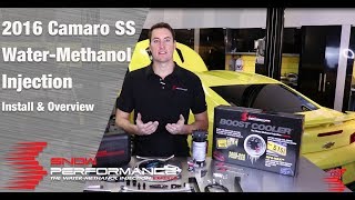 Snow Performance Stage 3 Boost Cooler WaterMethanol Kit InstallReview 2016 Camaro SS [upl. by Anabella]