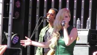 Avril Lavigne quotRock N Rollquot Live  5 Towers Stage Universal City Walk [upl. by Maddock517]